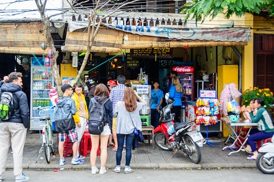 Sandwich bar in Hoi An