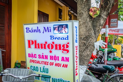 Sandwich bar in Hoi An