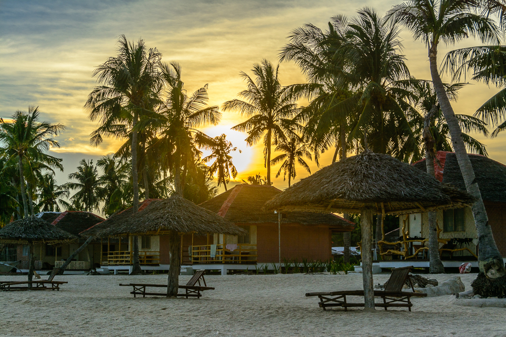 Bantayan island in the Philippines