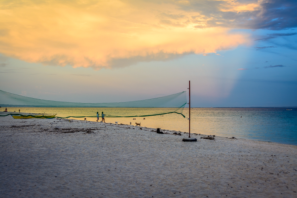 Bantayan island in the Philippines