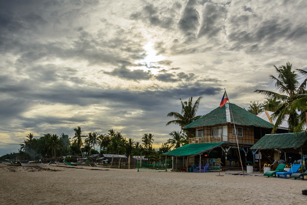 Bantayan island in the Philippines