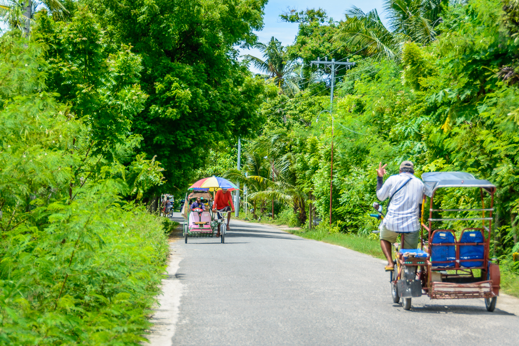 Bantayan island in the Philippines