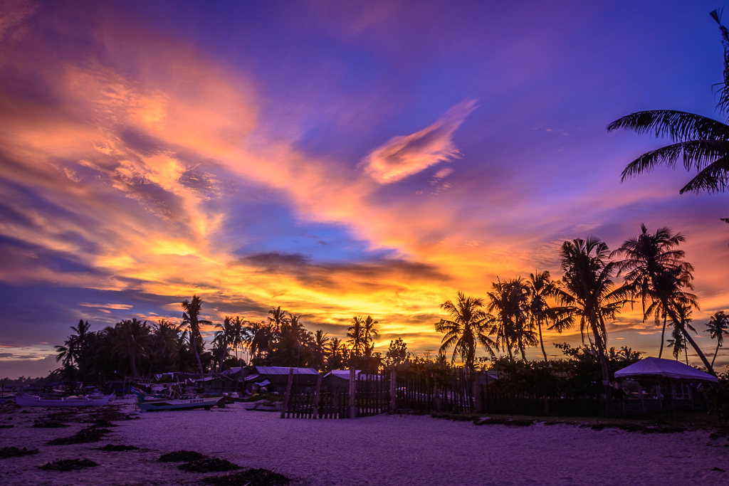 Bantayan island in the Philippines