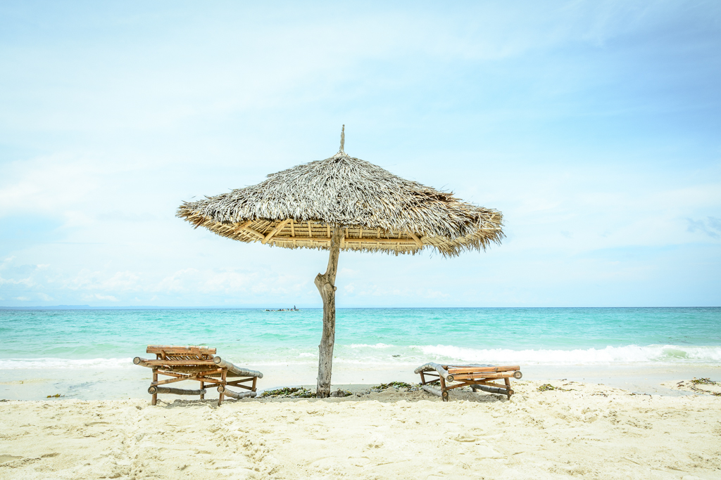 Bantayan island in the Philippines