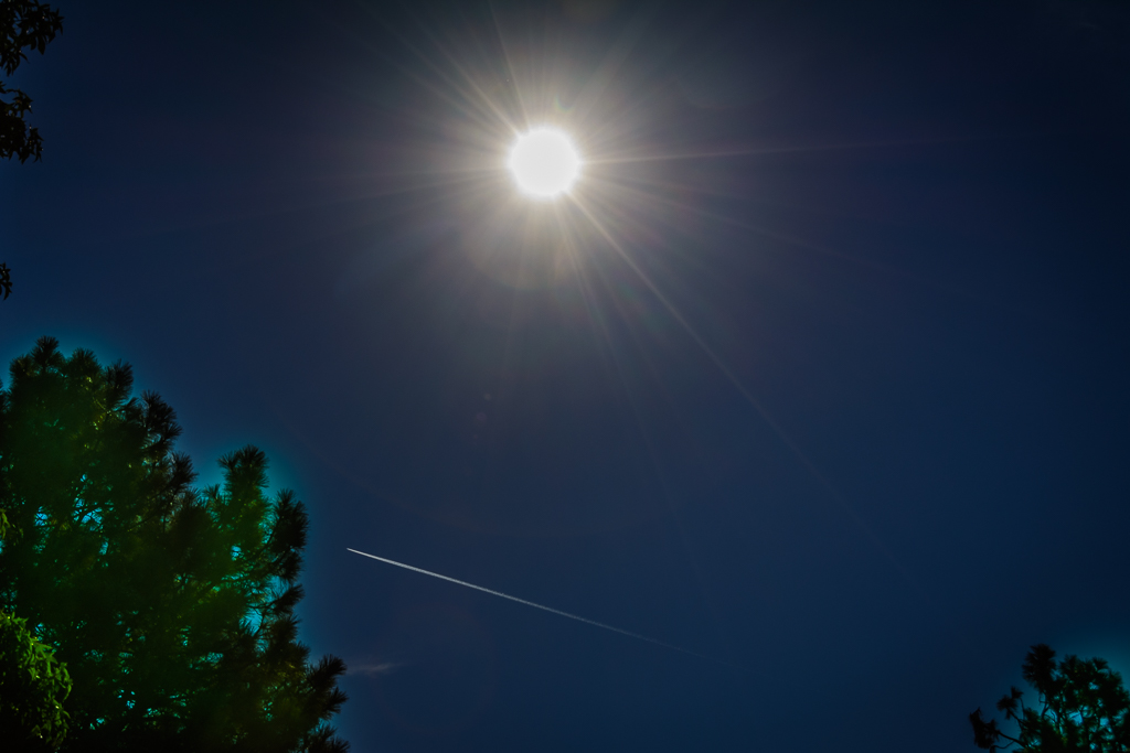 Total eclipse 2017 in Portland Oregon