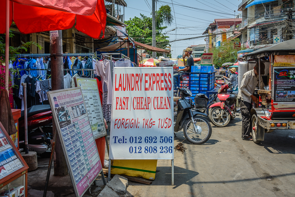 Phnom Penh in Cambodia