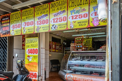 Butcher shop in Costa Rica