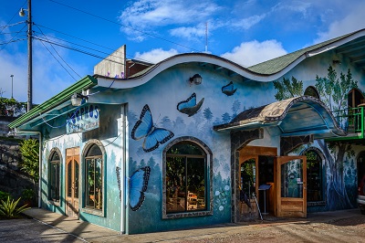 Butterfly restaurant in Monteverde