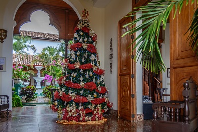 Interior of the colonial house