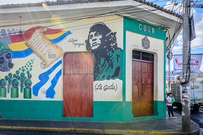 Mural in León, Nicaragua