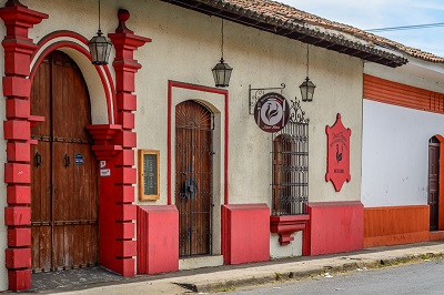 Renoavted colonial house in León, Nicaragua