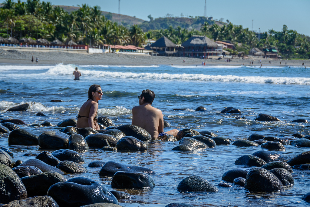 El Tunco Beach in El Salvador