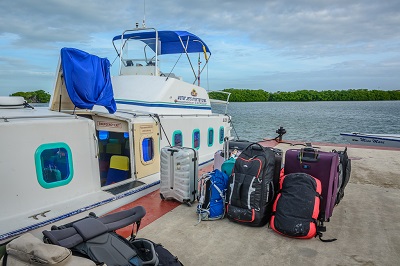 Ferry terminal in Belize