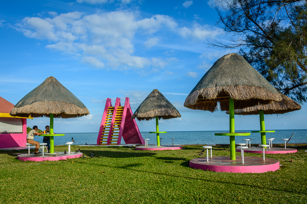 Waterfront in Chetumal, Mexico