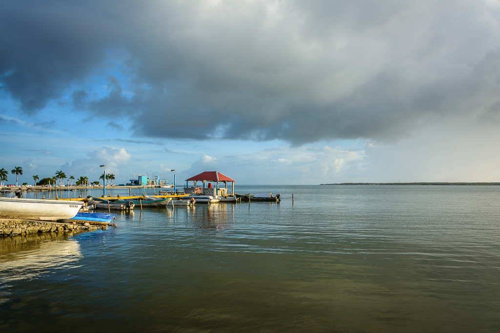 Waterfront in Chetumal, Mexico